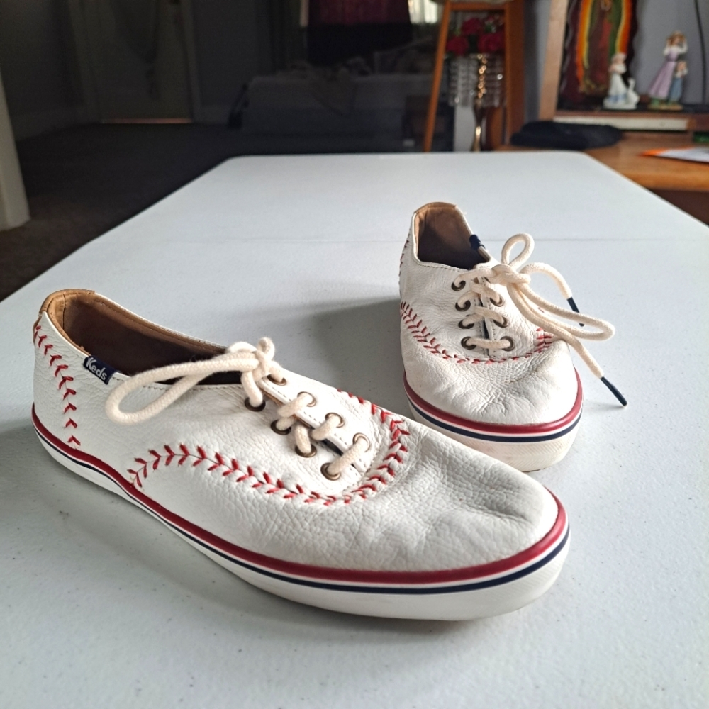 Keds leather Baseball Shoes